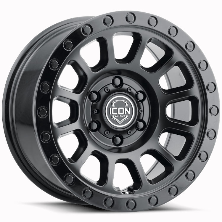 Icon Alloys Hulse Black Wheel