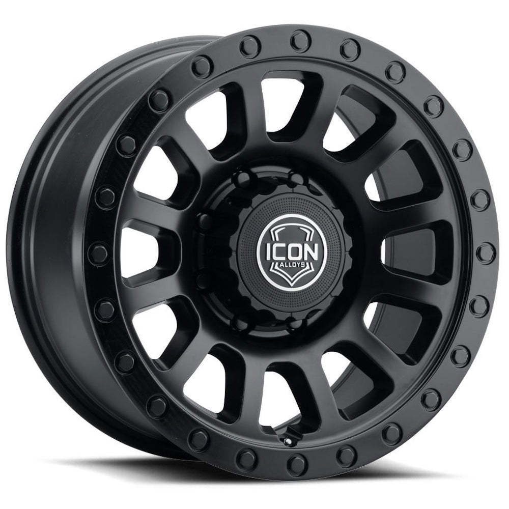 Icon Alloys Hulse Black Wheel