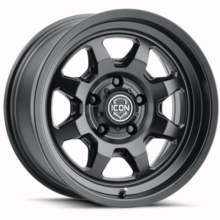 Icon Alloys Nuevo Satin Black Wheel
