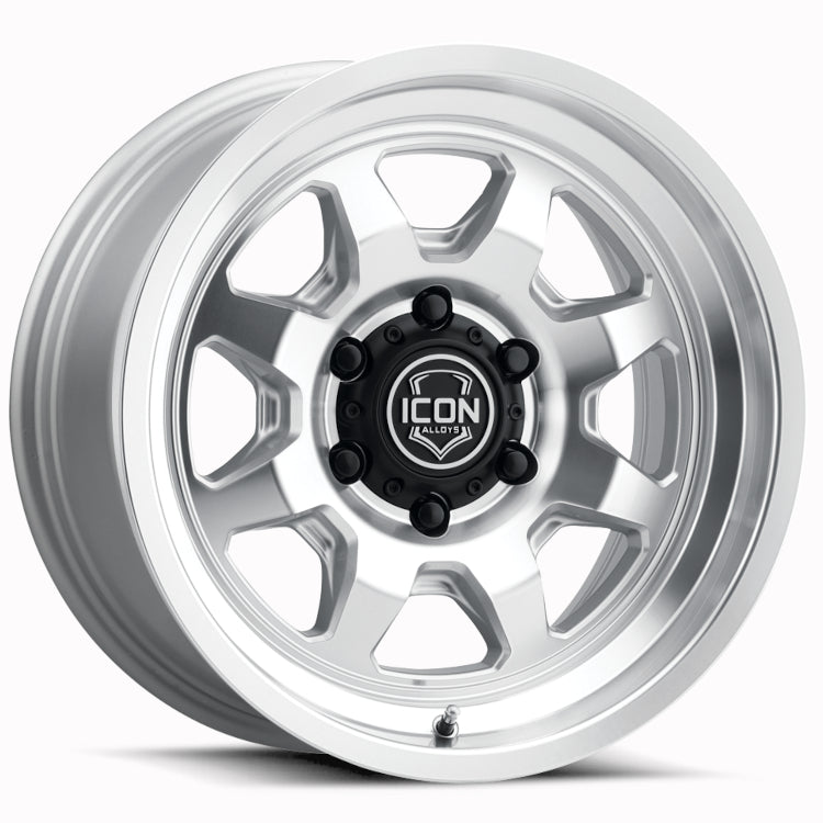 Icon Alloys Nuevo Silver Machined Wheel