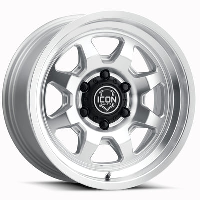 Icon Alloys Nuevo Silver Machined Wheel