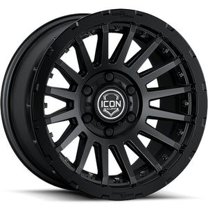 Icon Alloys Recon Pro Satin Black wheel