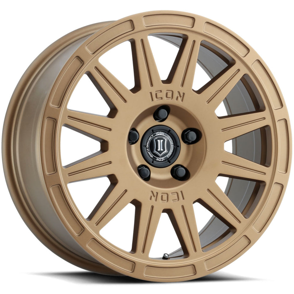 Icon Alloys Ricochet Satin Gold Wheel