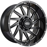Impact Offroad 811 Black Milled Wheel
