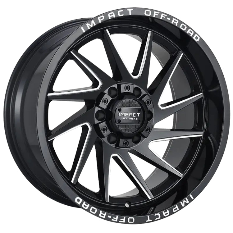 Impact Offroad 824 Black Milled Wheel