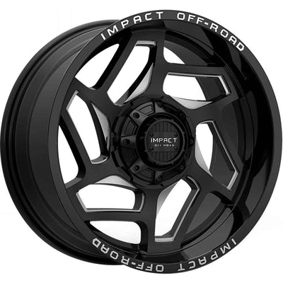 Impact Offroad 826 Black Milled Wheel