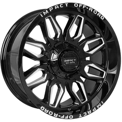 Impact Offroad 827 Black Milled Wheel