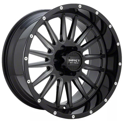 Impact Offroad 833 Black Milled Wheel
