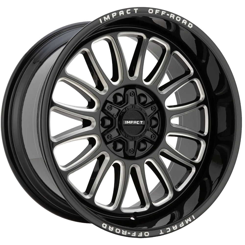 Impact Offroad 834 Black Milled Wheel
