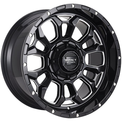 Impact Offroad 901 Black Milled Wheel