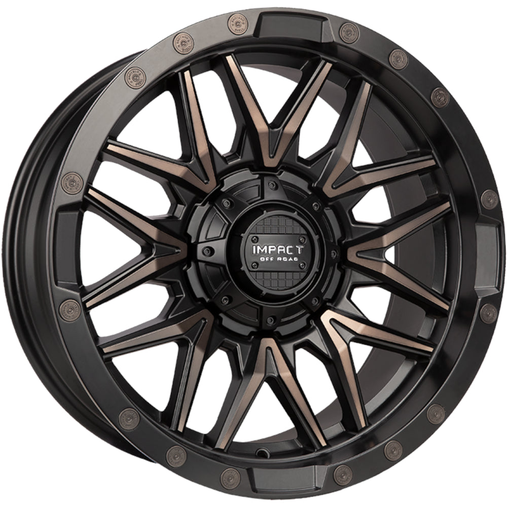 Impact Offroad 902 Black Machined Wheel