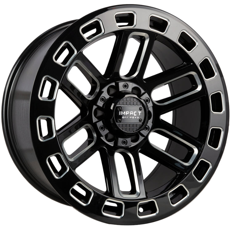 Impact Offroad 906 Black Milled Wheel