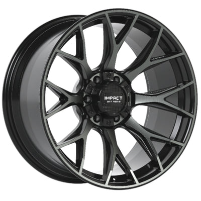 Impact Offroad 911 Black Machined Wheel
