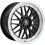 Impact Racing 505 Black Machined Wheel