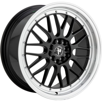 Impact Racing 505 Black Machined Wheel