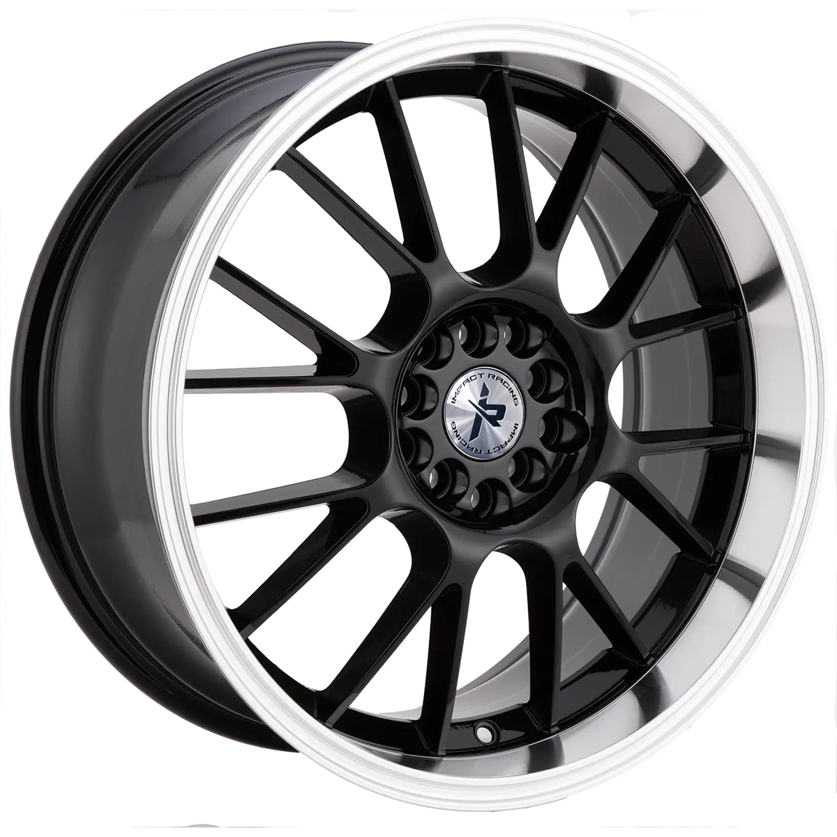 Impact Racing 508 Black Machined Wheel