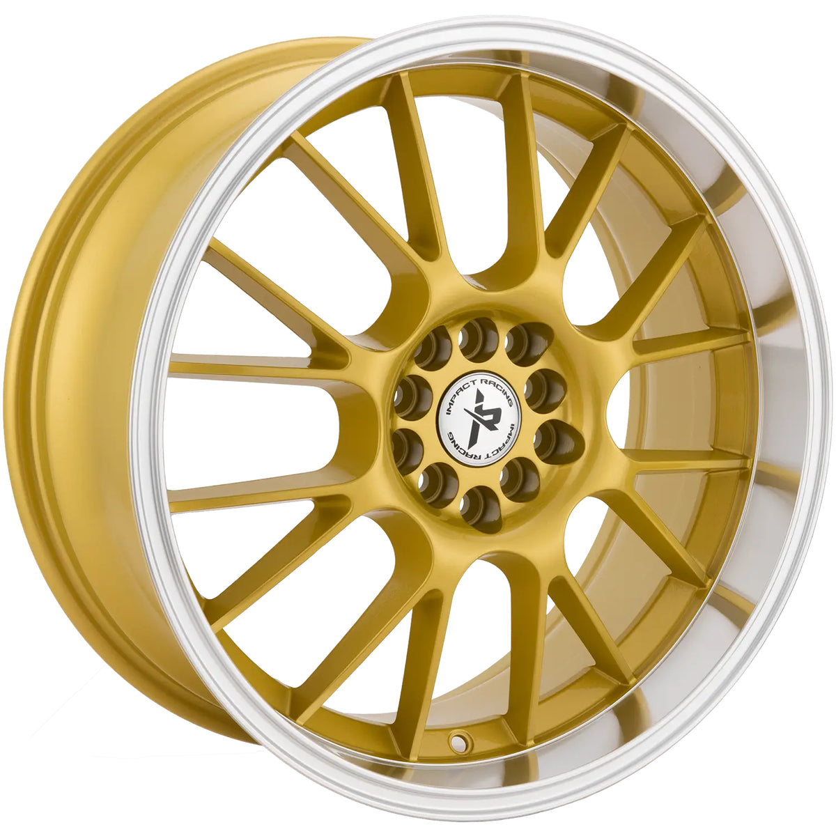 Impact Racing 508 Gold Machined Wheel