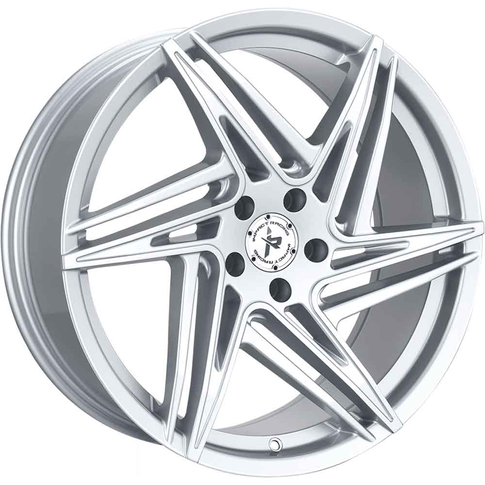 Impact Racing 606 Silver Wheel