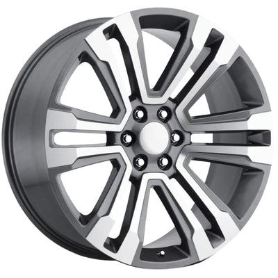 Impact Replicas Escalade Gunmetal Machined Wheel