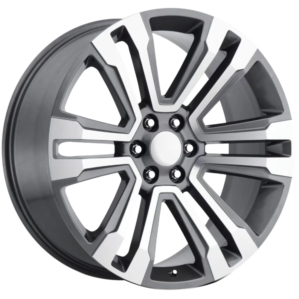 Impact Replicas Escalade Gunmetal Machined Wheel