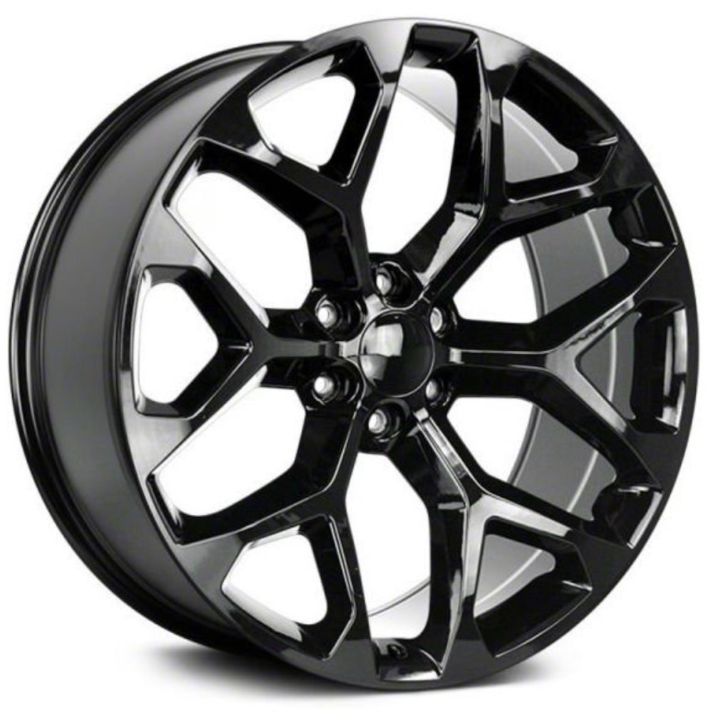 Impact Replicas Snowflake Gloss Black Wheel