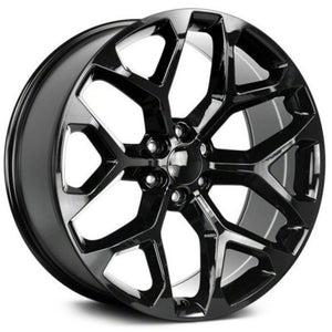 Impact Replicas Snowflake Gloss Black wheel