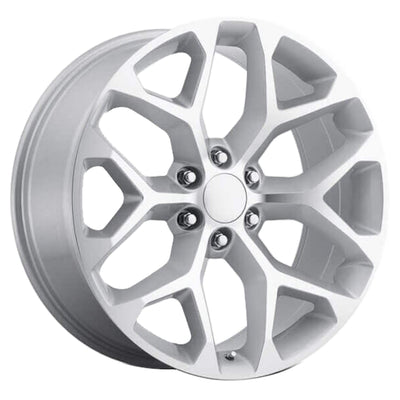 Impact Replicas Snowflake Silver Machined Wheel
