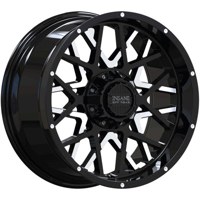 Insane Offroad IO-10 Black Milled Wheel