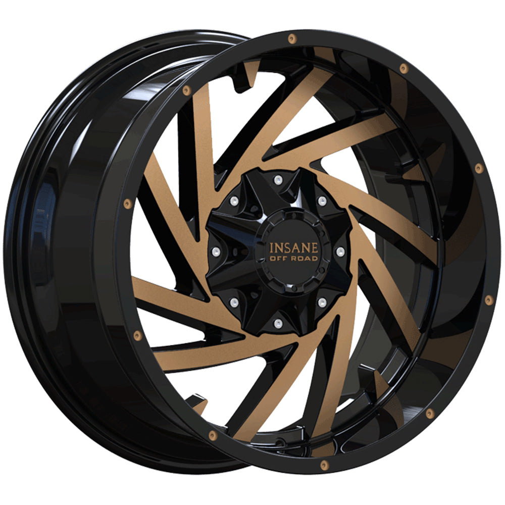 Insane Offroad IO-13 Black Bronze Machined Wheel