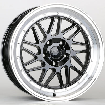 IPW W010 Black Machined Wheel