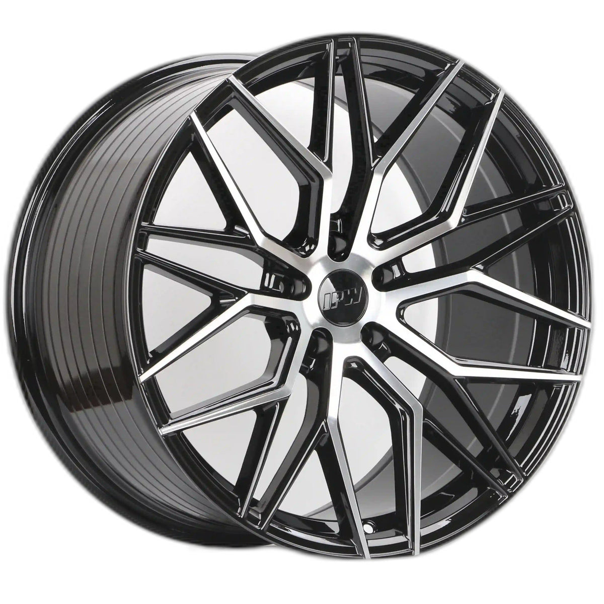 IPW W033 Black Machined Wheel