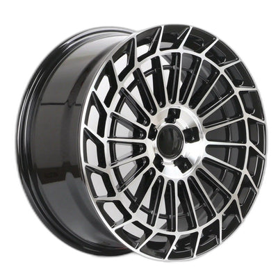IPW W040 Black Machined Wheel