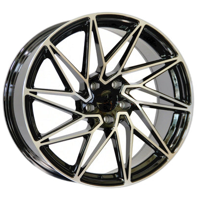 IPW W1300 Black Machined Wheel