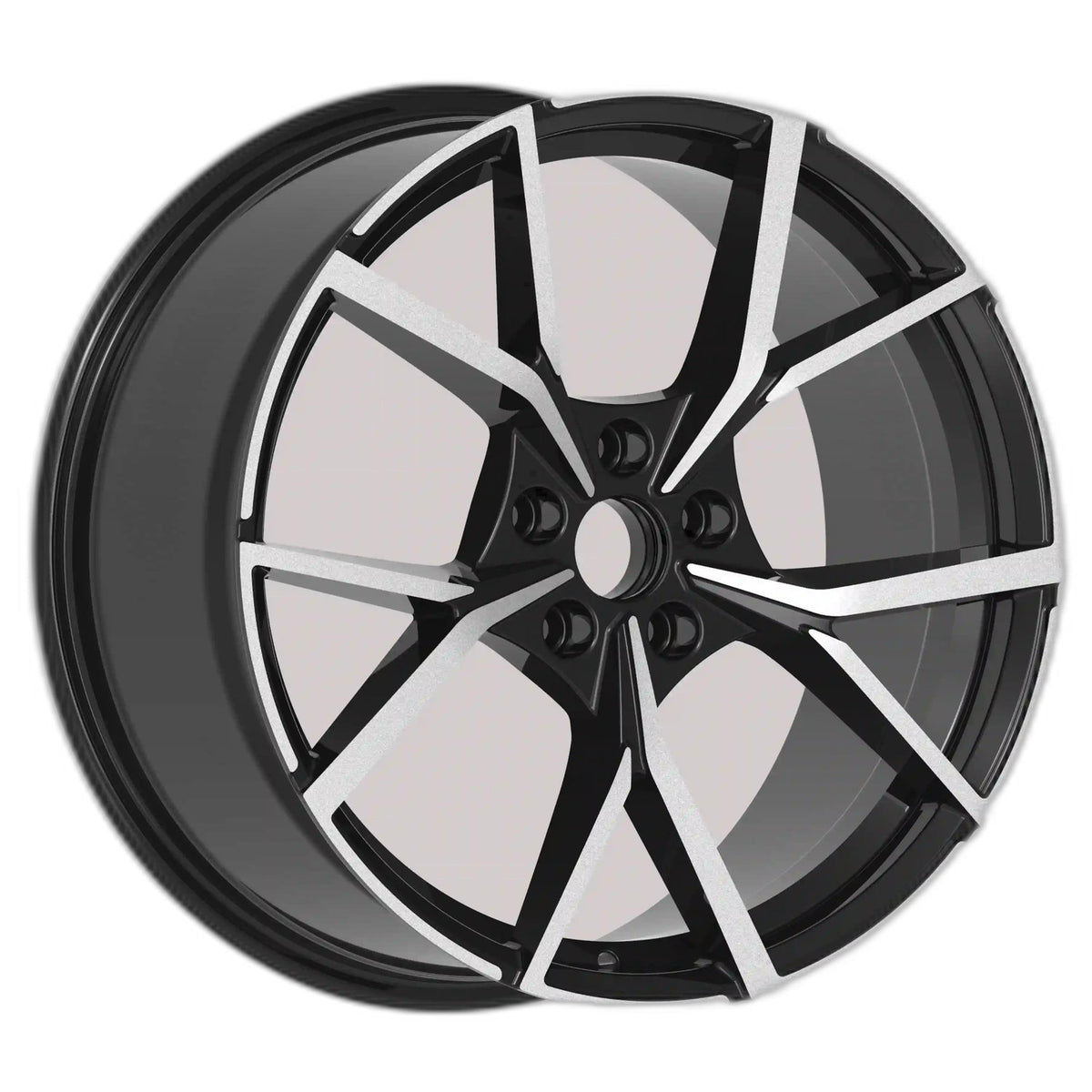 IPW W1400 Black Machined Wheel