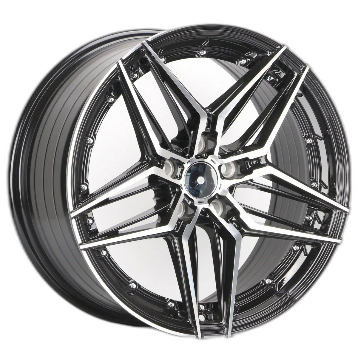 IPW W1515 Black Machined Wheel
