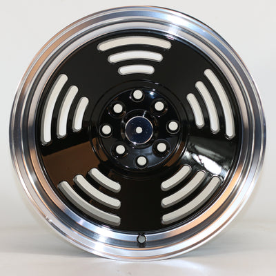 IPW W160 Black Machined Wheel