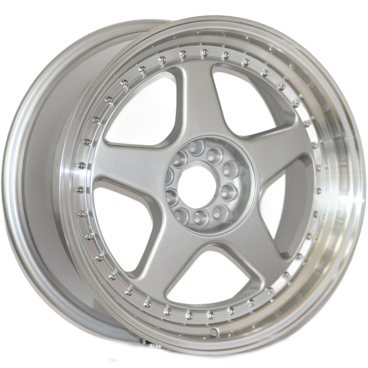 IPW W163 Silver Machined Wheel