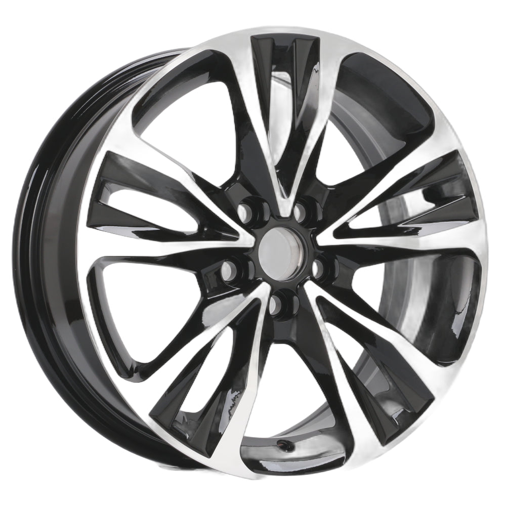 IPW W232 Black Machined Wheel