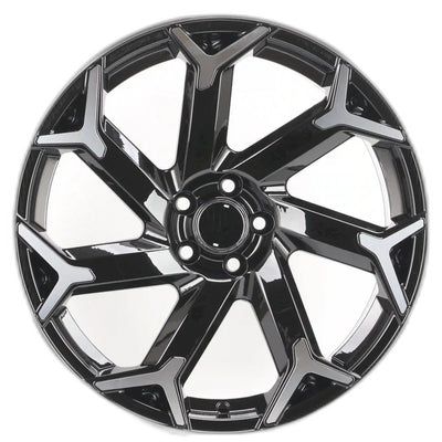 IPW W243 Black Machined Wheel