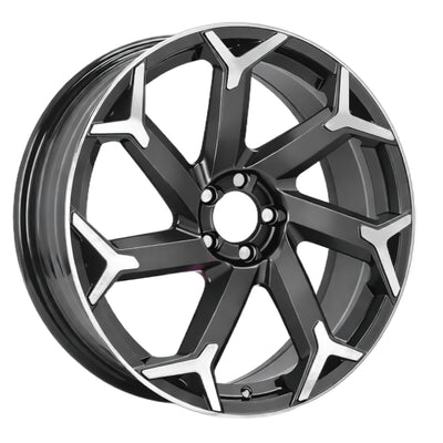 IPW W243 Black Machined Wheel