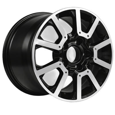 IPW W248 Black Machined Wheel