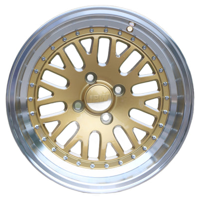 IPW W310 Gold Machined Wheel