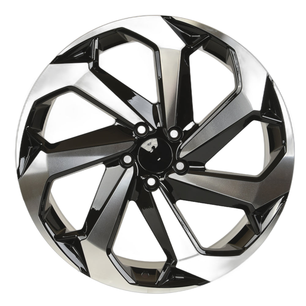 IPW W316 Black Machined Wheel
