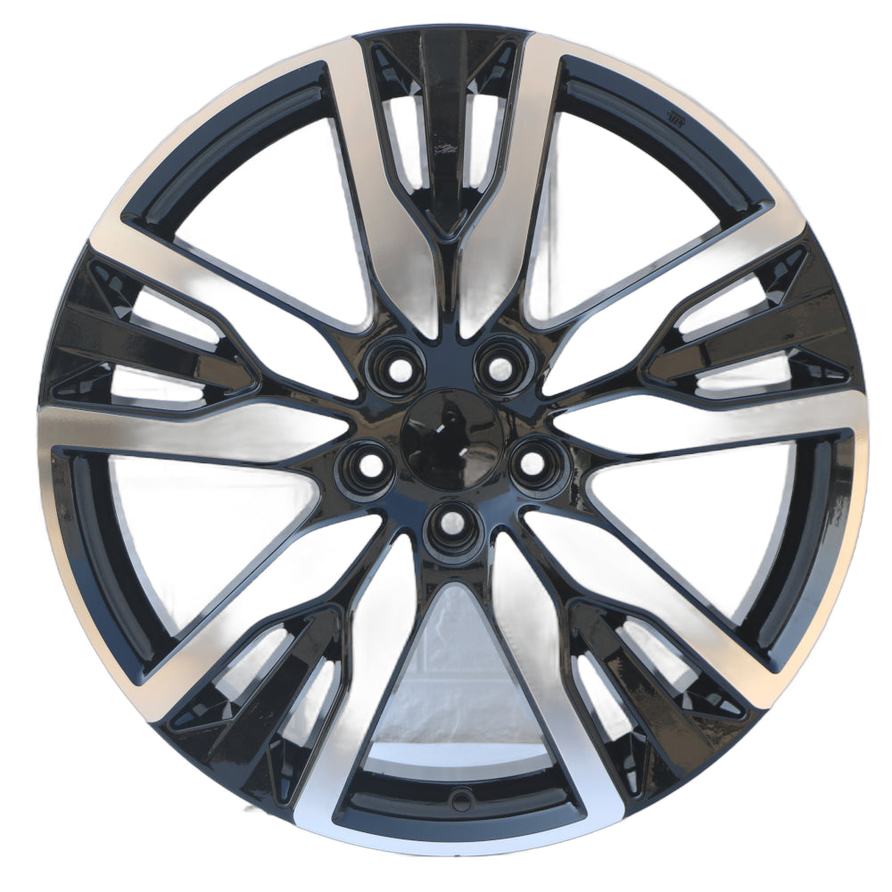 IPW W319 Black Machined Wheel