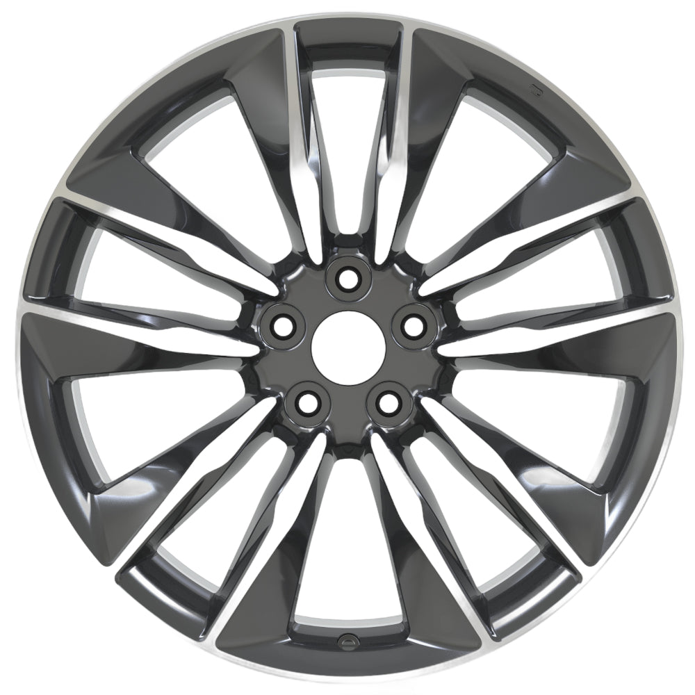 IPW W400 Black Machined Wheel