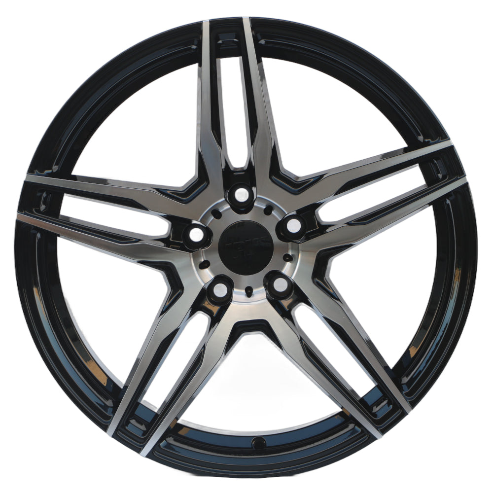 IPW W510 Black Machined Wheel