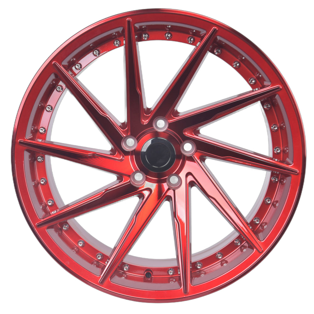 IPW W511 Red Machined Wheel