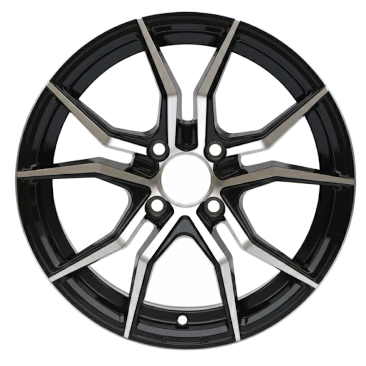 IPW W561 Black Machined Wheel