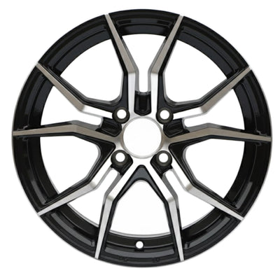 IPW W561 Black Machined Wheel