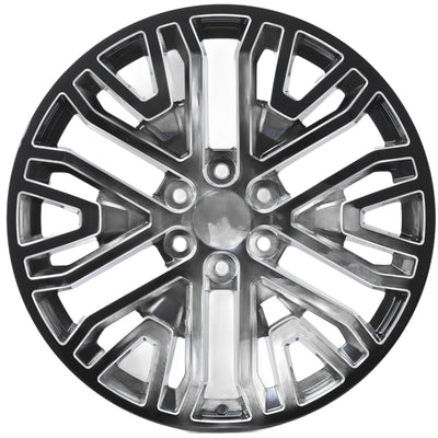IPW W580 Black Milled Wheel